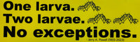 sticker - larva